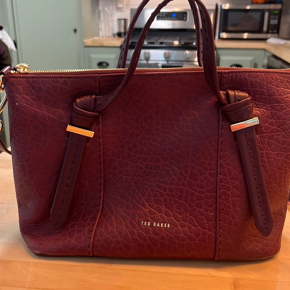 Ted baker leather shoulder bag